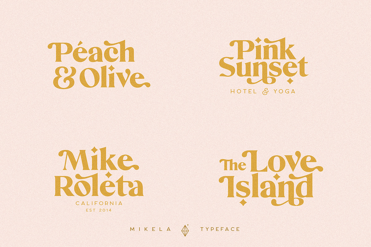 Mikela - Gorgeous Typefaces, a Serif Font by Kaligra.co (Photo 21 of 49)