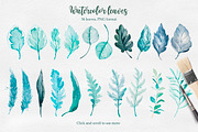 Winter. Watercolor collection., a Decorative Illustration by AlexGreenArt (Thumbnail 9 of 11)