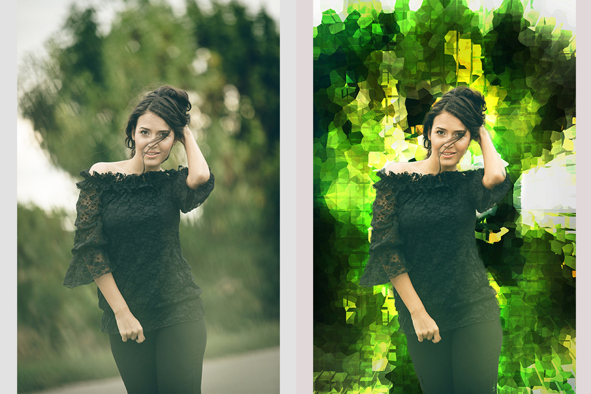 Glass Glow Photoshop Action, an Action Add-On by KiraYamato Design Studio (Photo 12 of 12)