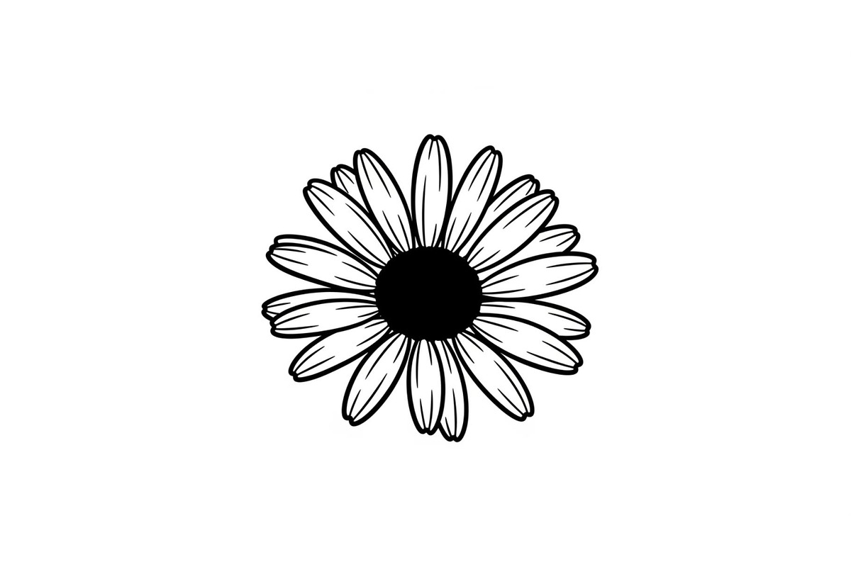 Daisy Flower Line Art Vector Bundle0, an Illustration by jahid234 (Photo 8 of 51)