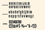 Meacros - Modern Font, a Sans Serif Font by Luna Shop (Thumbnail 4 of 7)