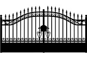 Wrought Iron Fence, an Object Graphic by Creativeshirt (Thumbnail 14 of 19)