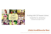 Summer Actions for Photoshop preview 2
