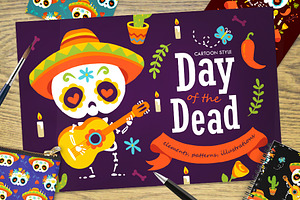 Day of the Dead set