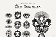 Dark Academia Love | Illustration, an Object Illustration by KetteCreate (Thumbnail 7 of 13)