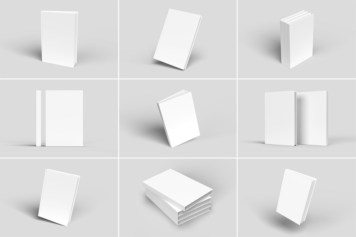Hardcover Book Mockup, a Print Template by Petr Stránský (Photo 6 of 8)