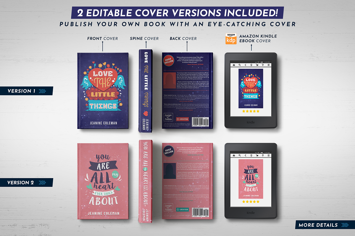 Book Cover Template 49, a Templates & Theme by Digital Goods (Photo 2 of 11)