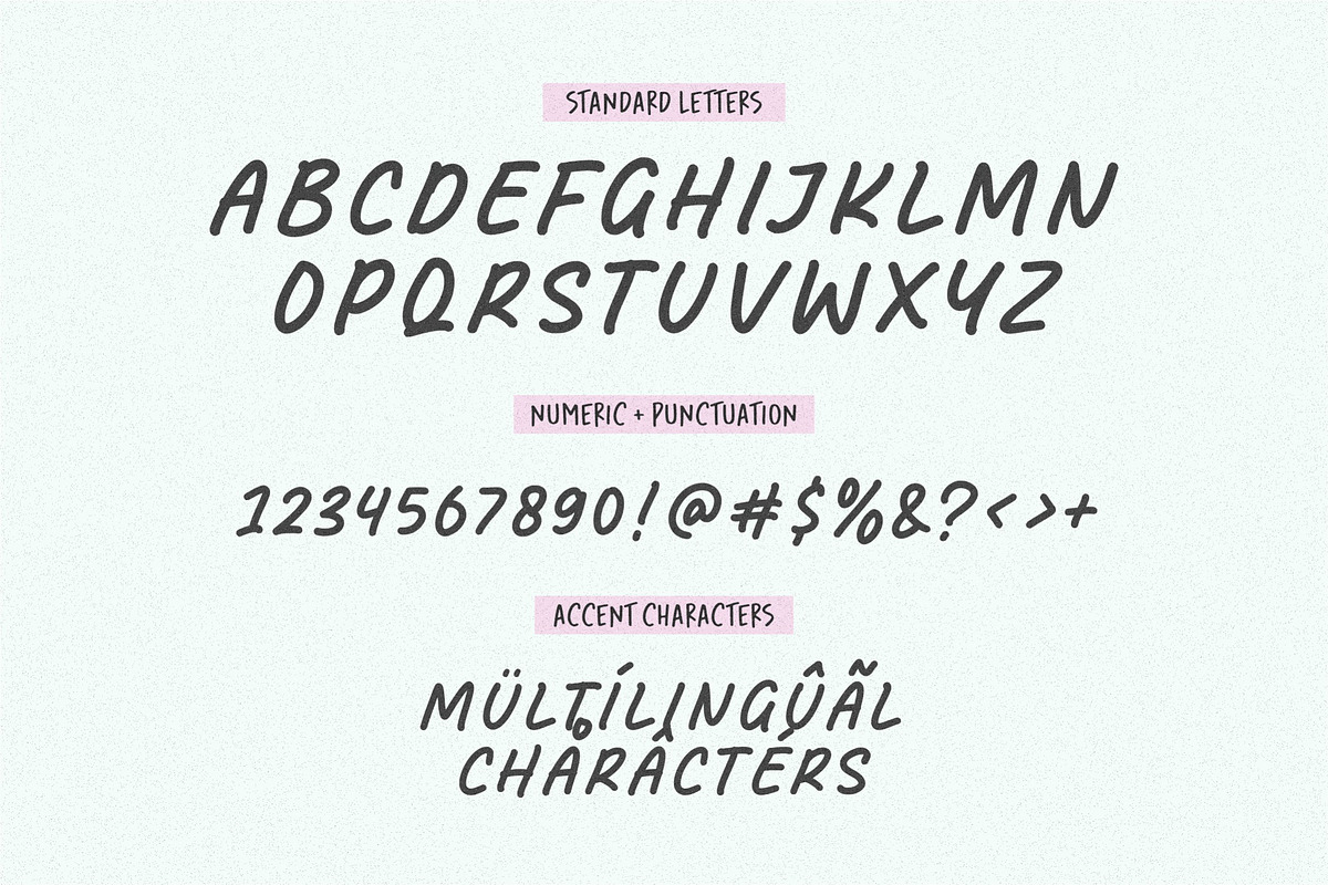 Meatball Font, a Handwritten Font by Balpirick Studio (Photo 4 of 4)
