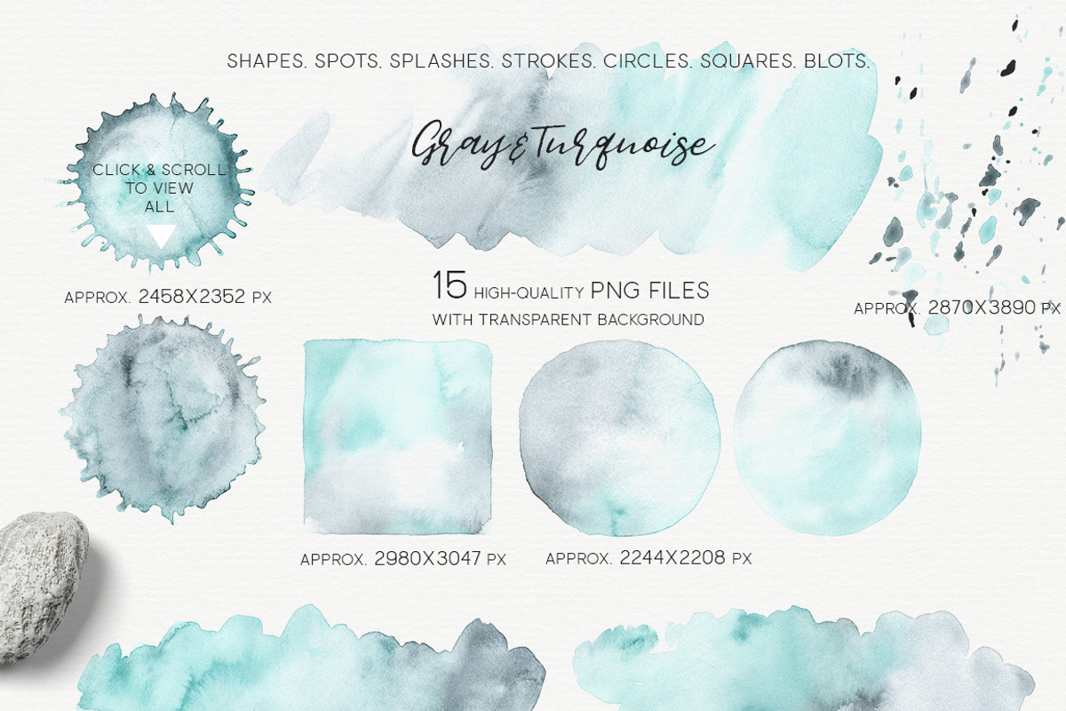 Watercolor Textures. Pastel, a Texture Graphic by NataliVA (Photo 9 of 11)