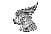 zen tangle animals and ornaments, a Decorative Illustration by Tierre3012 (Thumbnail 14 of 24)