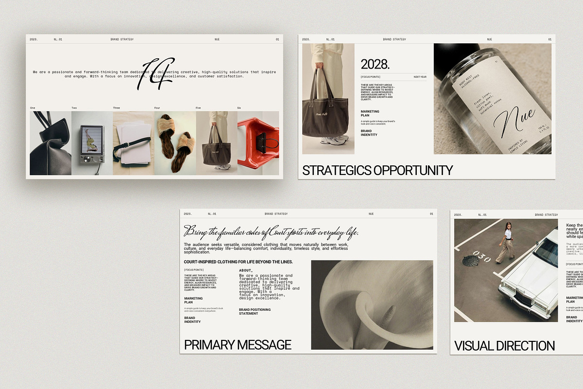 Brand Strategy Presentation Template, a Presentation Template by GoldenPixelStudio (Photo 9 of 10)