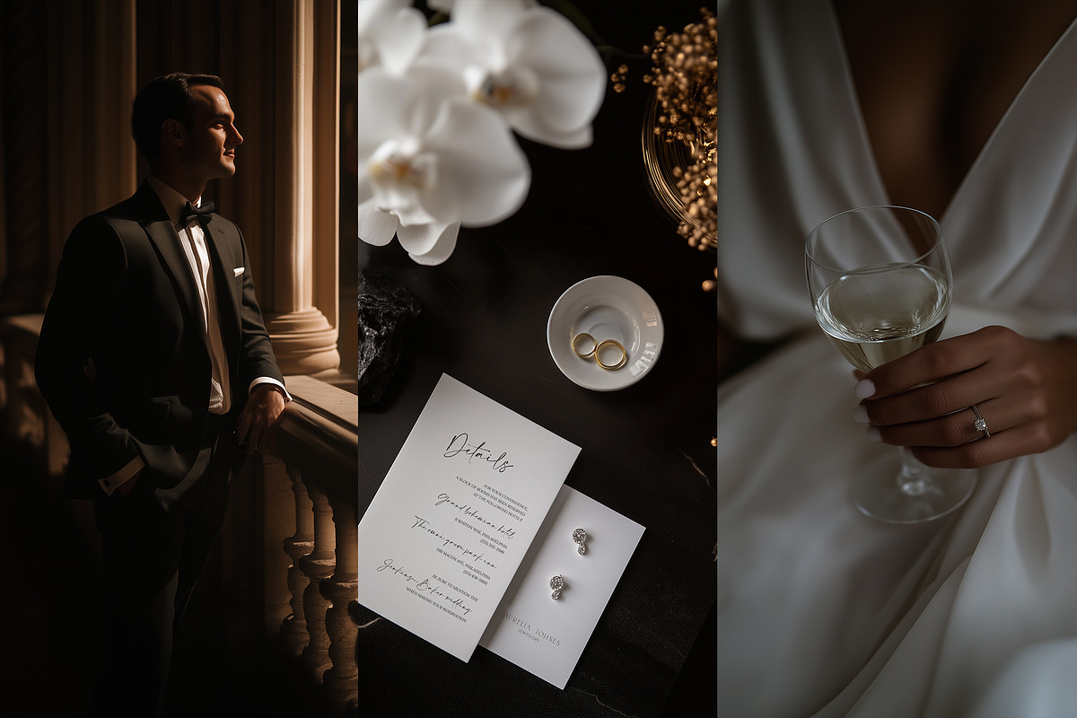 Noir Et Noir 200 Wedding Photos, a Beauty & Fashion Photo by Muse Mockups (Photo 9 of 30)