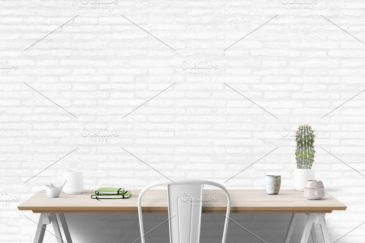 desk mockup bundle, a Mockup by PinkJellyfish (Photo 7 of 9)