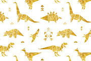 Gold Geometric Patterns, a Pattern Graphic by PenguinHouse (Thumbnail 7 of 10)