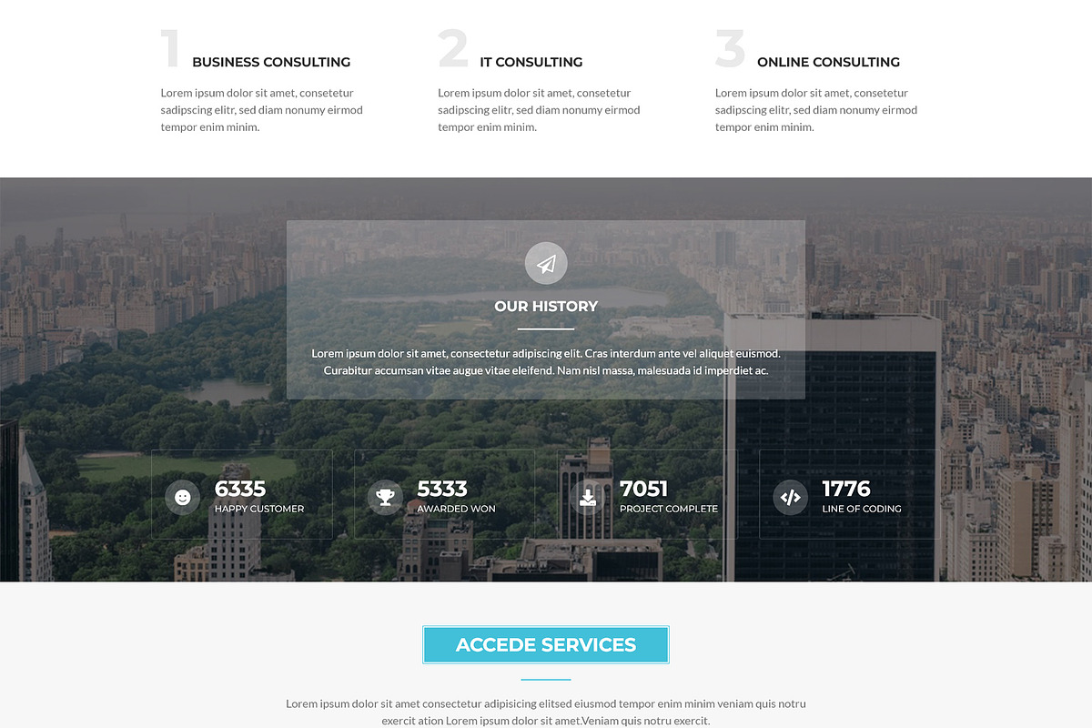 Accede - Agency WordPress Theme, a WordPress Template by Themesvila (Photo 2 of 7)