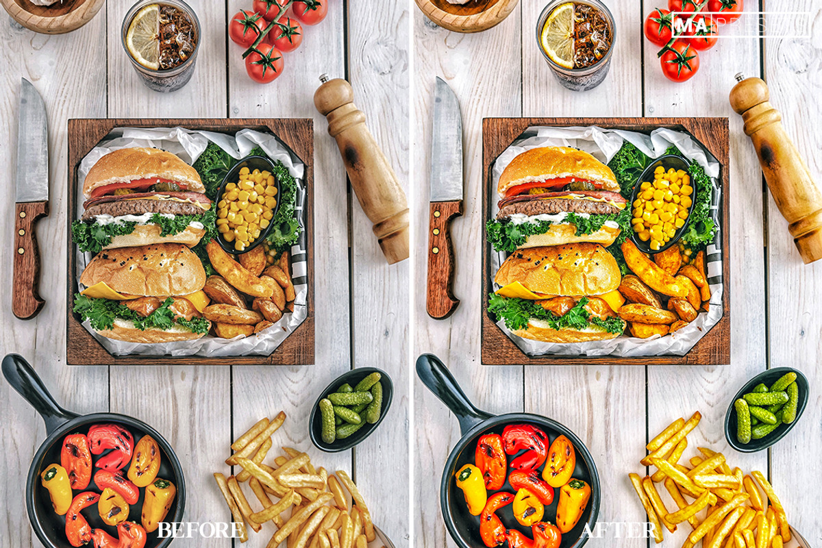 10 BRIGHT FOOD Lightroom Presets, a Preset Add-On by MaPresets (Photo 8 of 13)