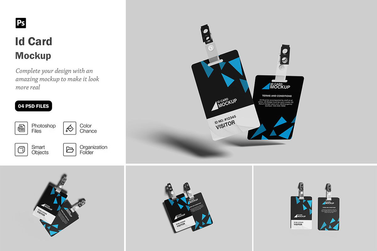 Id Card Mockup, a Graphic by seulangagraphic (Photo 1 of 5)