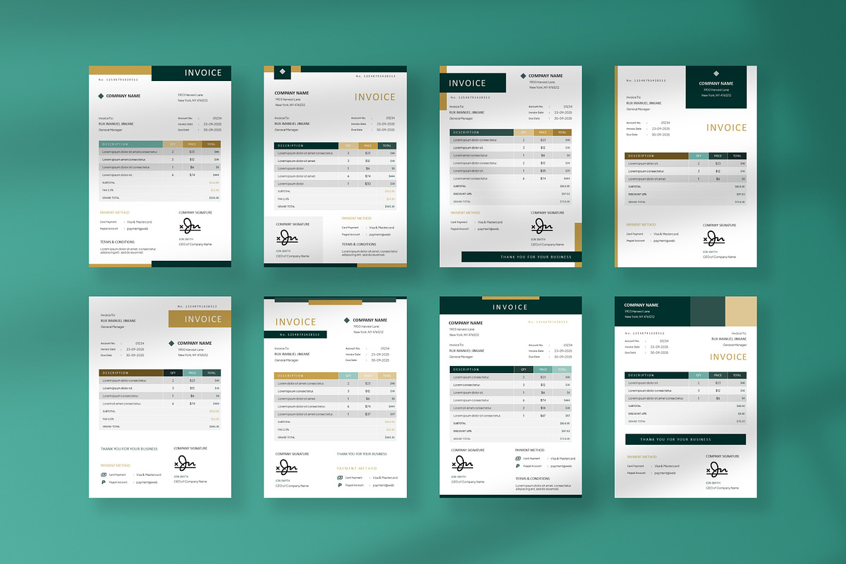 Invoice PowerPoint, a Presentation Template by Antstheme (Photo 4 of 4)