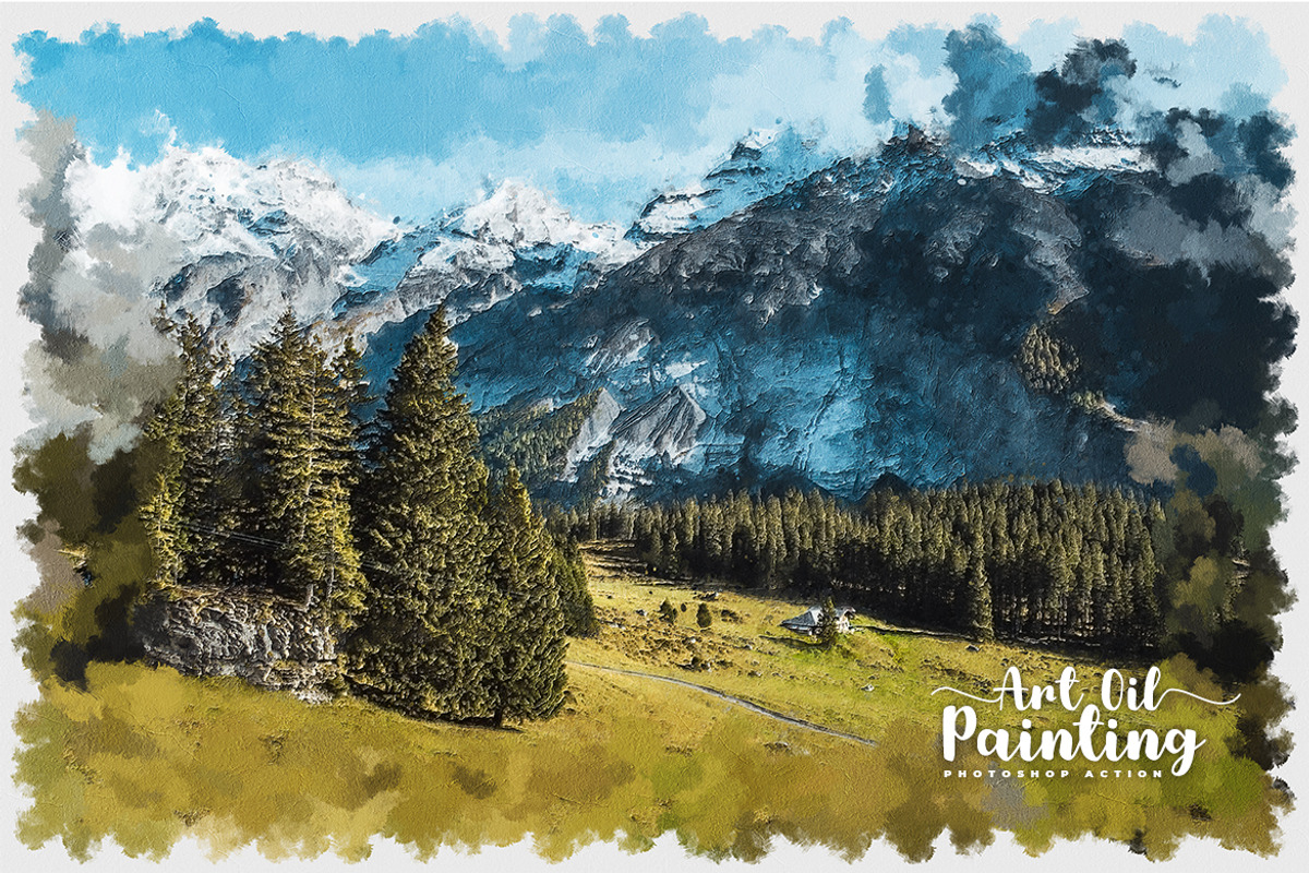 Art Oil Painting Photoshop Action, an Action Add-On by ridvanpars (Photo 10 of 10)
