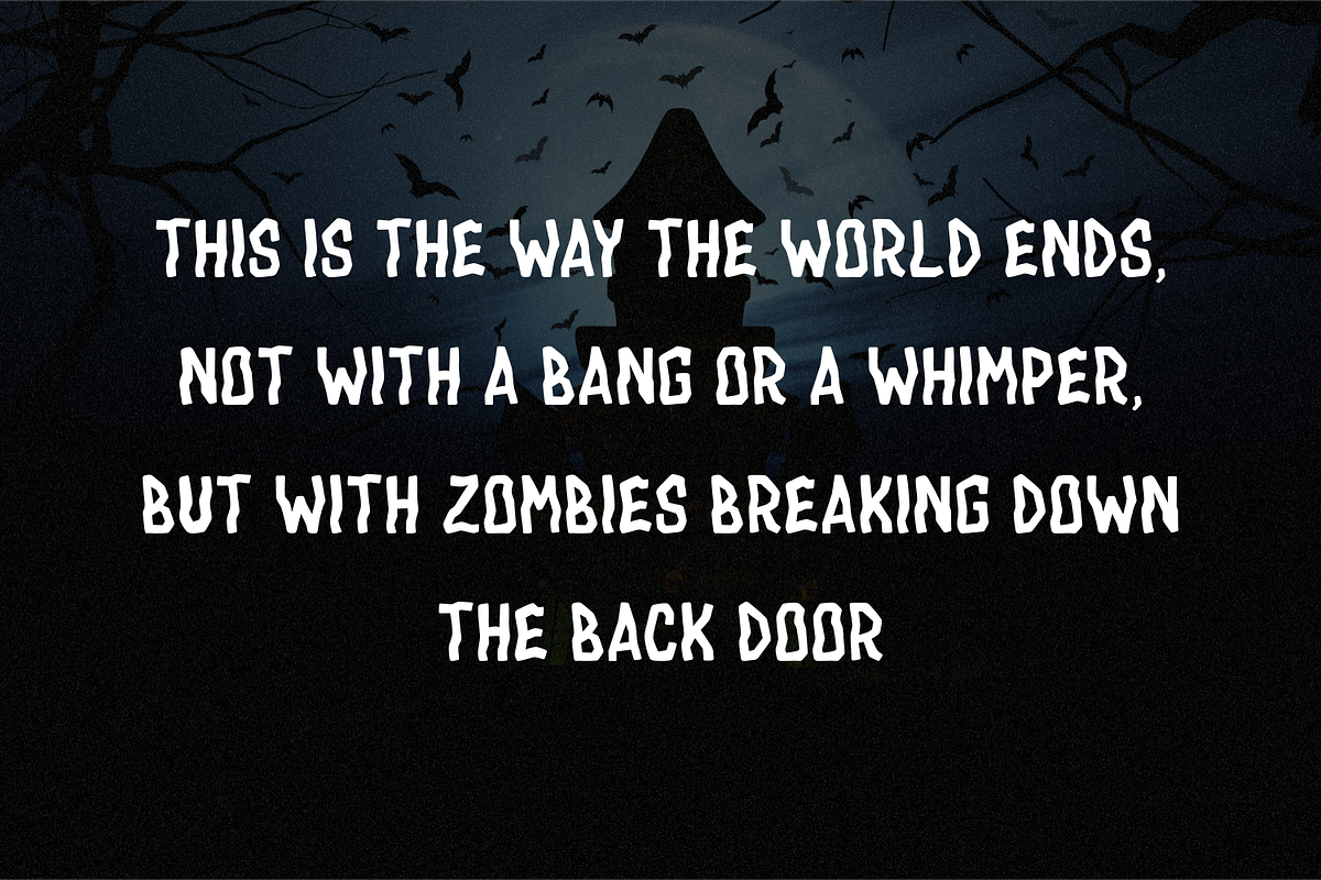 Drac Tombstone, a Serif Font by Forberas Club (Photo 3 of 8)