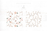 Christmas Seamless Patterns - White, a Pattern Graphic by bhldesigns (Thumbnail 7 of 15)