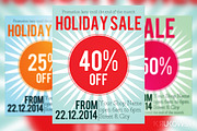 Holiday Sale Flyer, a Flyer Template by Krukowski Graphics (Thumbnail 1 of 3)