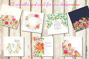Watercolor flowers. Summer. EPS 10, an Illustration by Julycolor (Thumbnail 4 of 10)