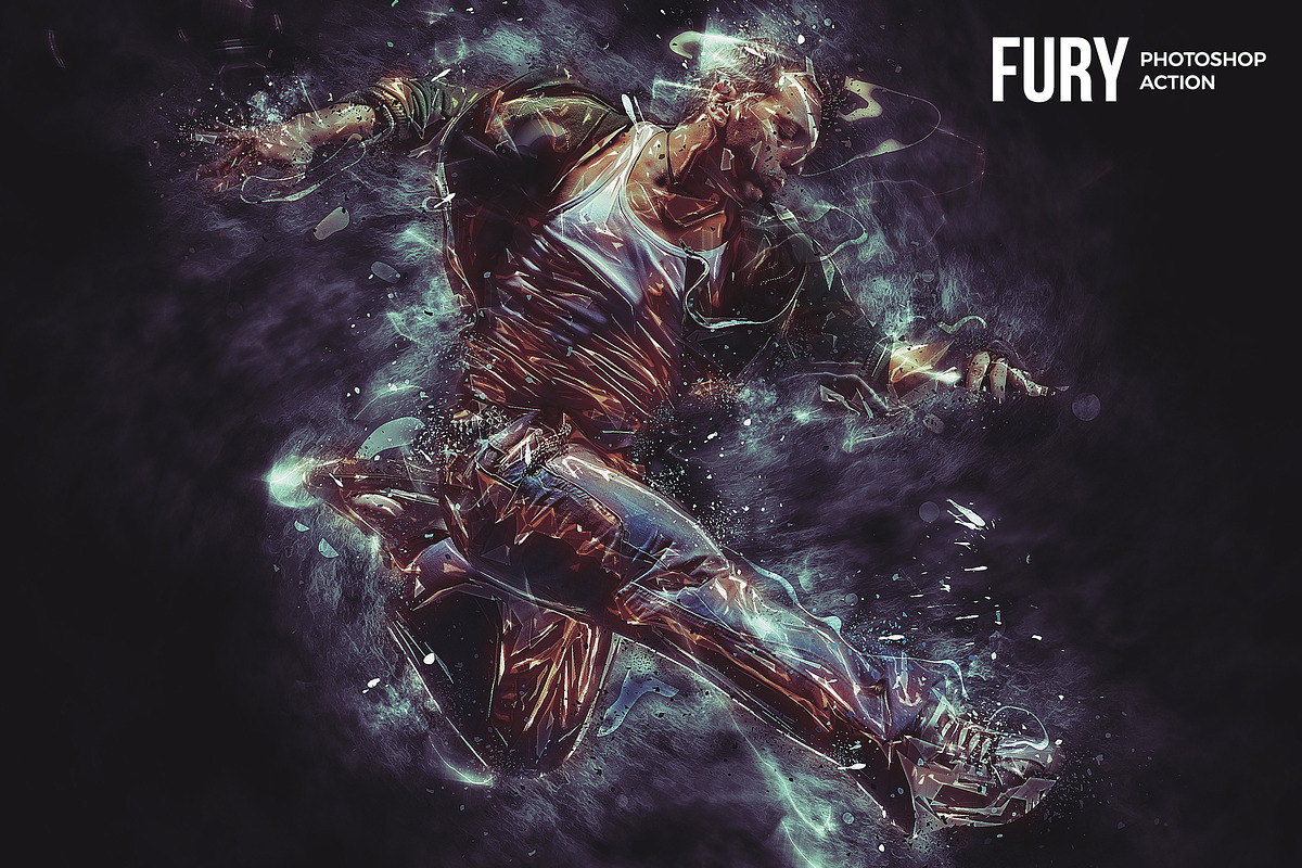 Fury Photoshop Action, an Action Add-On by iHemalaya (Photo 2 of 6)