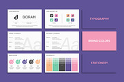 DORAH | Brand Identity & Brand Book, a Branding & Logo Template by Artisan Vibes (Thumbnail 8 of 9)
