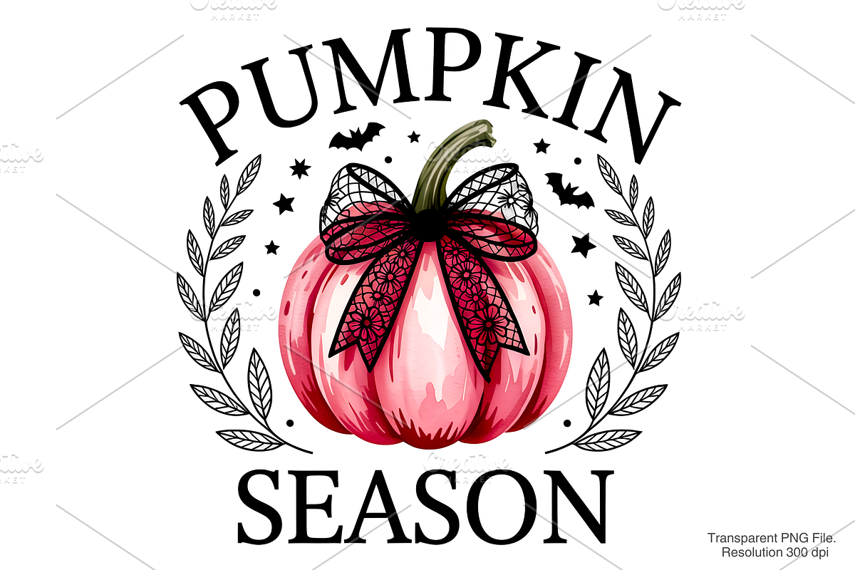 Pumpkin Season png, Halloween PNG, a Graphic by Clipart Bloom (Photo 1 of 2)