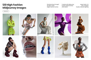 120 Editorial Fashion Images