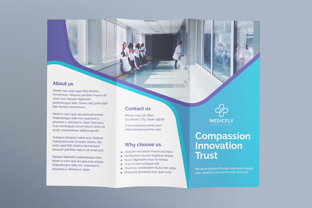 Medical Clinic Print Pack, a Poster Template by TemplatesNow! (Photo 4 of 11)