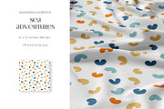 Kids Patterns Sea Adventure, a Pattern Graphic by PROTEA Watercolor Studio (Thumbnail 10 of 11)