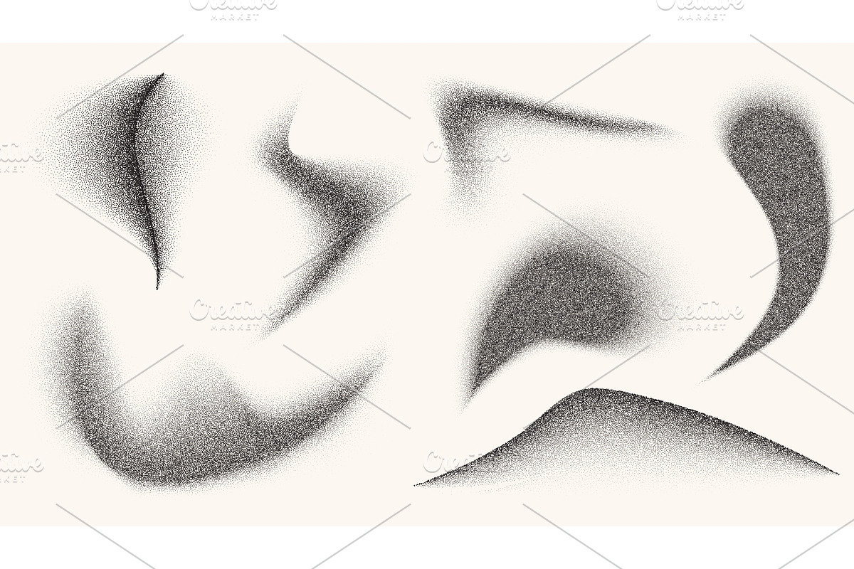 Abstract grain texture element, an Illustration by art PVP - market