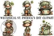 Whimsical St. Patrick's Day Clipart, an Illustration by OK Design (Thumbnail 2 of 6)