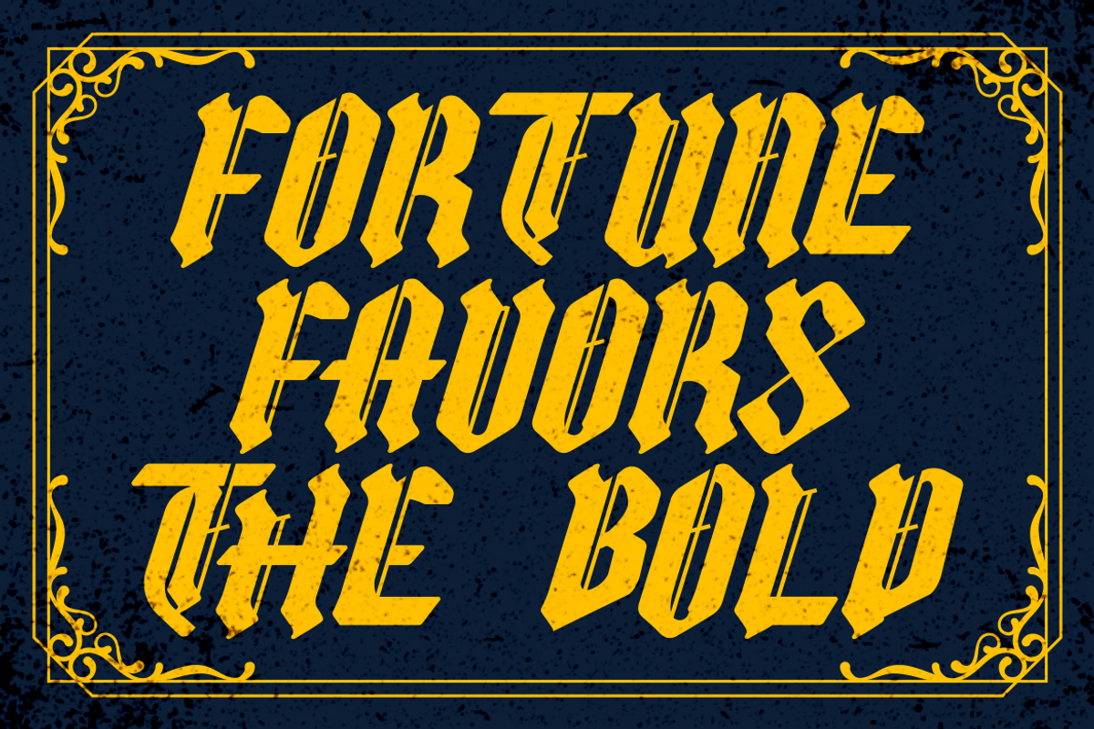 Imperial Black - Blackletter Font, a Font by PutraCetol Studio (Photo 2 of 5)