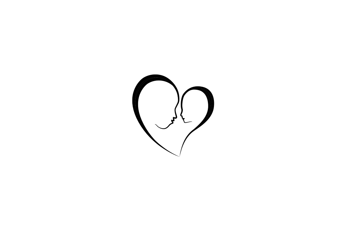 Minimalist Love Mom Baby Logo, a Branding & Logo Template by Luxury Logos (Photo 3 of 4)