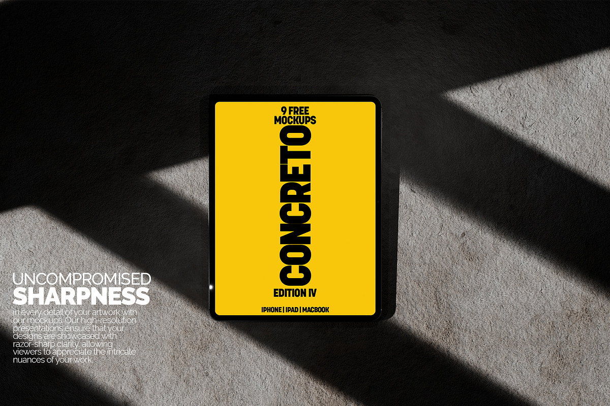 Concreto iPad Mockup Bundle, an iPad Mockup by Banana Mockups (Photo 3 of 5)