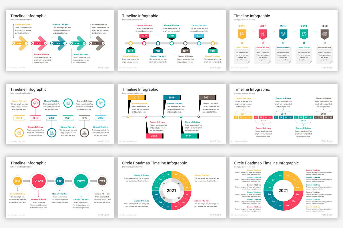 Timeline PowerPoint Template, a Presentation Template by SlideOne (Photo 11 of 12)