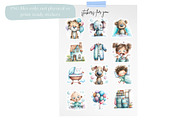 Baby Shower Watercolor Little Cutie, a Decorative Illustration by Nicole Branger Art (Thumbnail 16 of 21)