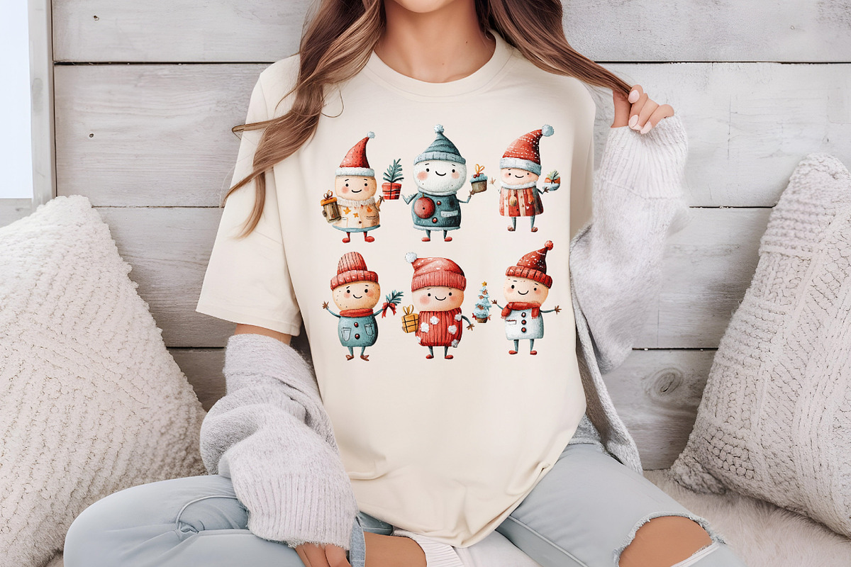 Holiday Characters Animal PNG, an Animal Illustration by DreamCafeArt (Photo 6 of 6)