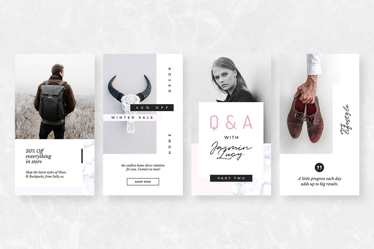Hazel Instagram Stories - Canva, a Social Media Template by Crevo Studio (Photo 5 of 9)