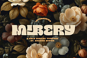 Mibery Retro Bold Serif, a Serif Font by Cruzine (Thumbnail 1 of 10)
