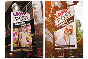 Vertical City Banner Mock-Up, a Print Template by Dikarte.Store (Thumbnail 3 of 6)