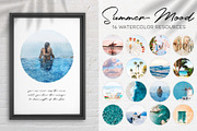 Summer Mood  Watercolor Resources, an Illustration by beehouse studio (Thumbnail 1 of 9)