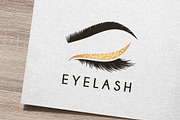 Eye Lash Logo, a Branding & Logo Template by IKarGraphics (Thumbnail 1 of 3)