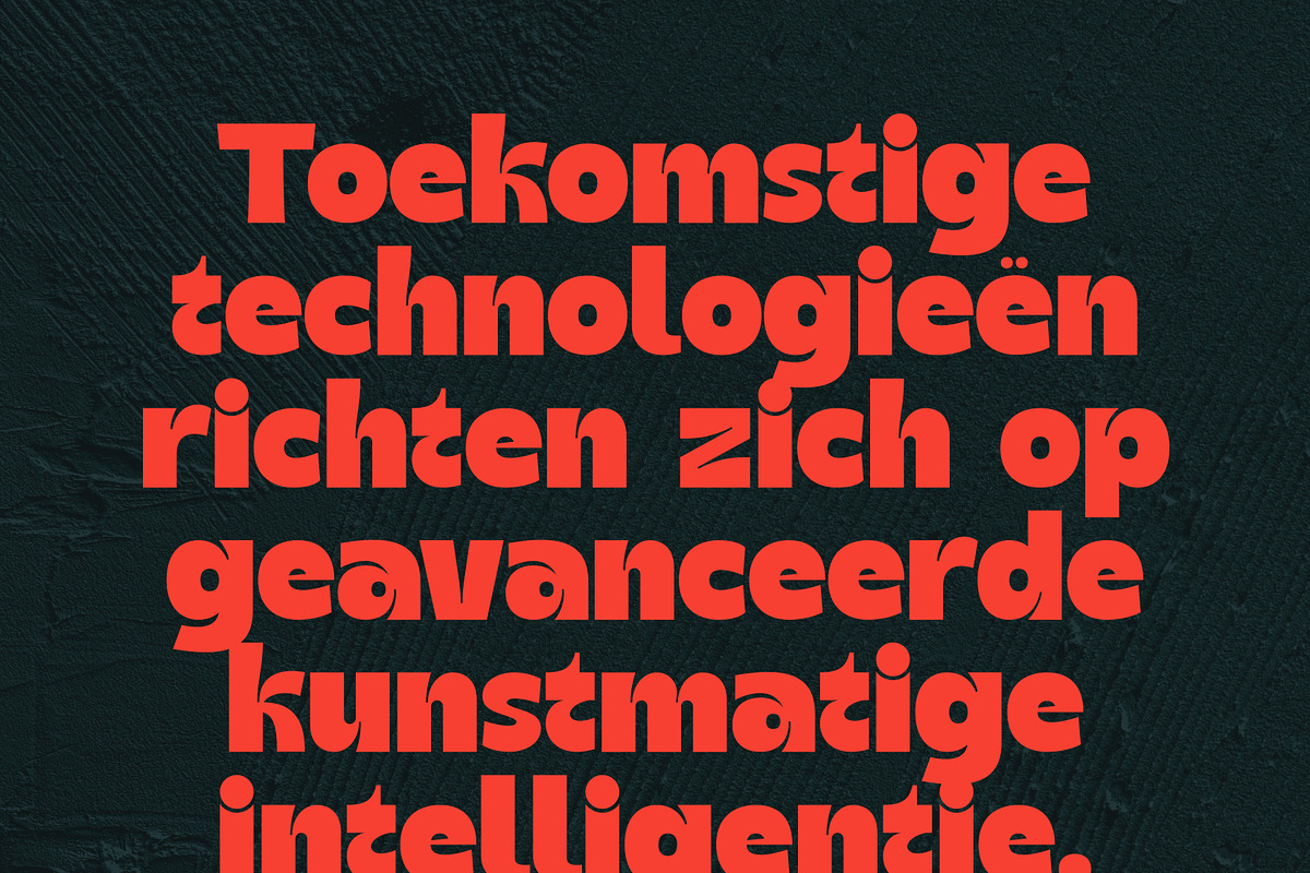 Roya - Bold Font, a Sans Serif Font by Morisco (Photo 2 of 8)