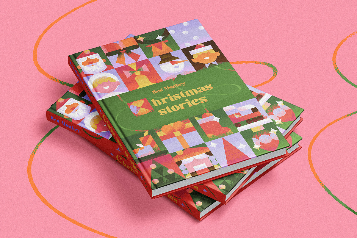 Squarry Christmas. Pattern Builder., a Pattern Graphic by Red Monkey (Photo 9 of 15)