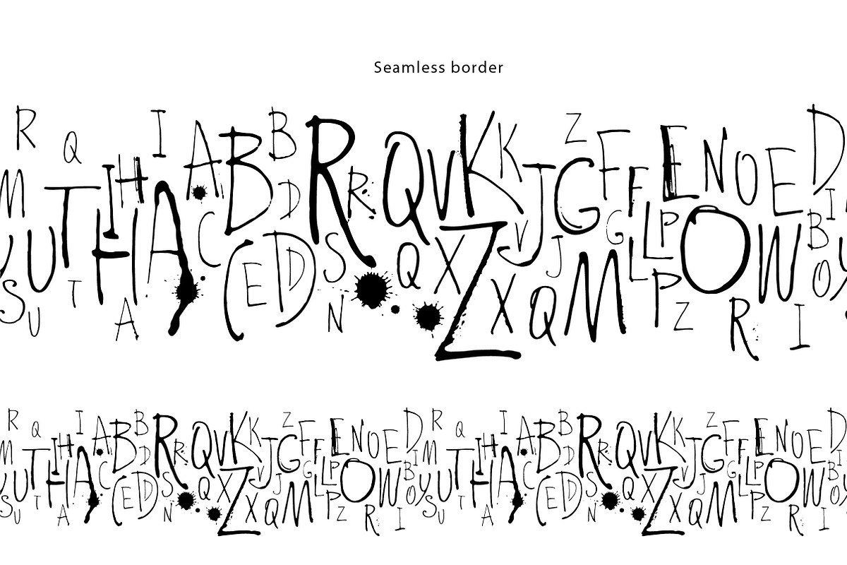 Brash Font preview 6