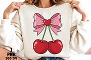 Valentine's Day Cherry PNG, an Illustration by Daily.Designs (Thumbnail 3 of 5)